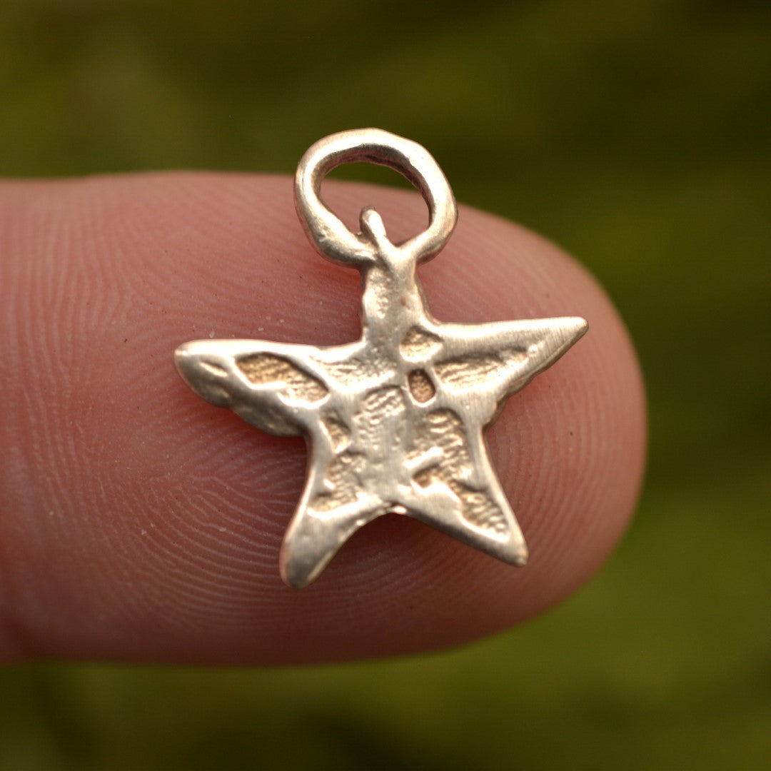 Сребърен медальон 925 звезда – талисман за надежда, скулптурни бижута, бохо стил, ръчна изработка, подходящ подарък за майка, дъщеря или приятелка | Арт Дива
