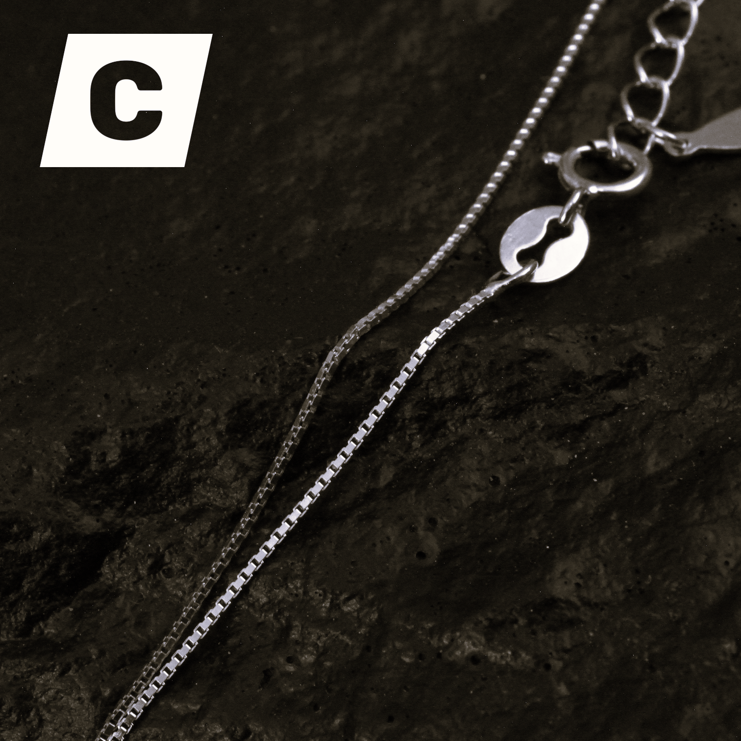 Дамска Сребърна Верига (Синджир) – Сребро 925, Дължина 45+5 Сантиметра – 4 Варианта