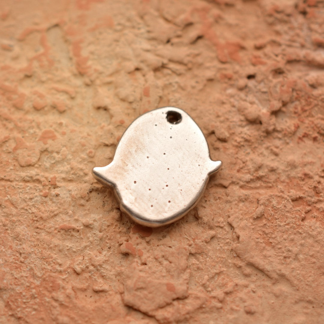 Сребърен медальон 925 „Влюбени Пиленца“ | Символ на любов и хармония | Ръчна изработка | Бохо – Рюстик – Скулптурни Бижута | Арт Дива