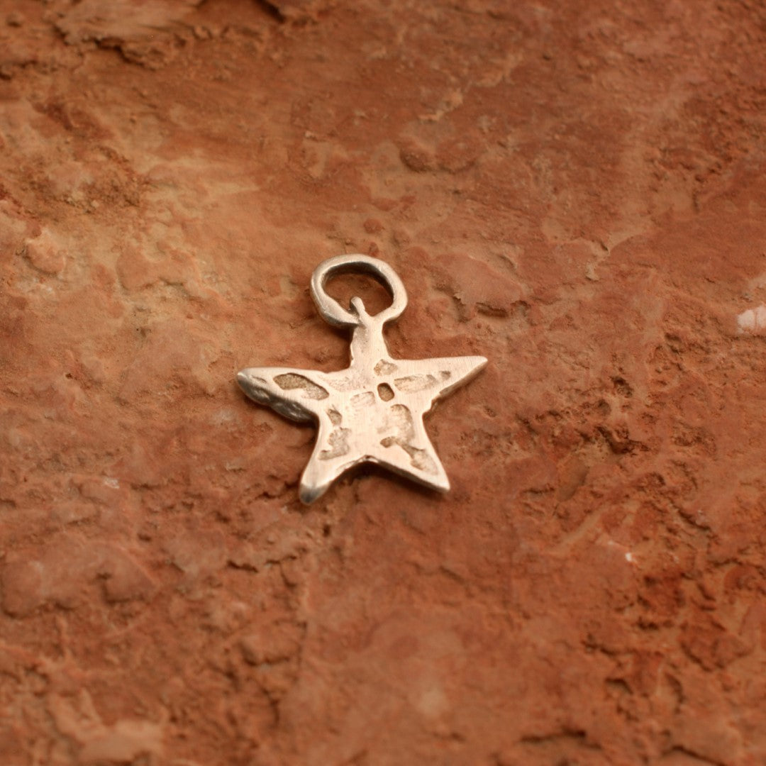 Сребърен медальон 925 звезда – талисман за надежда, скулптурни бижута, бохо стил, ръчна изработка, подходящ подарък за майка, дъщеря или приятелка | Арт Дива